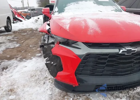 2020 Chevrolet Blazer Awd Rs из США, поврежденный, VIN 3GNKBKRS8LS635815